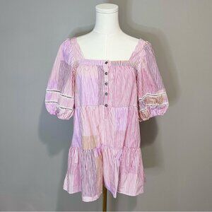 Anthropologie Maeve Gable Tiered Tunic Size XS